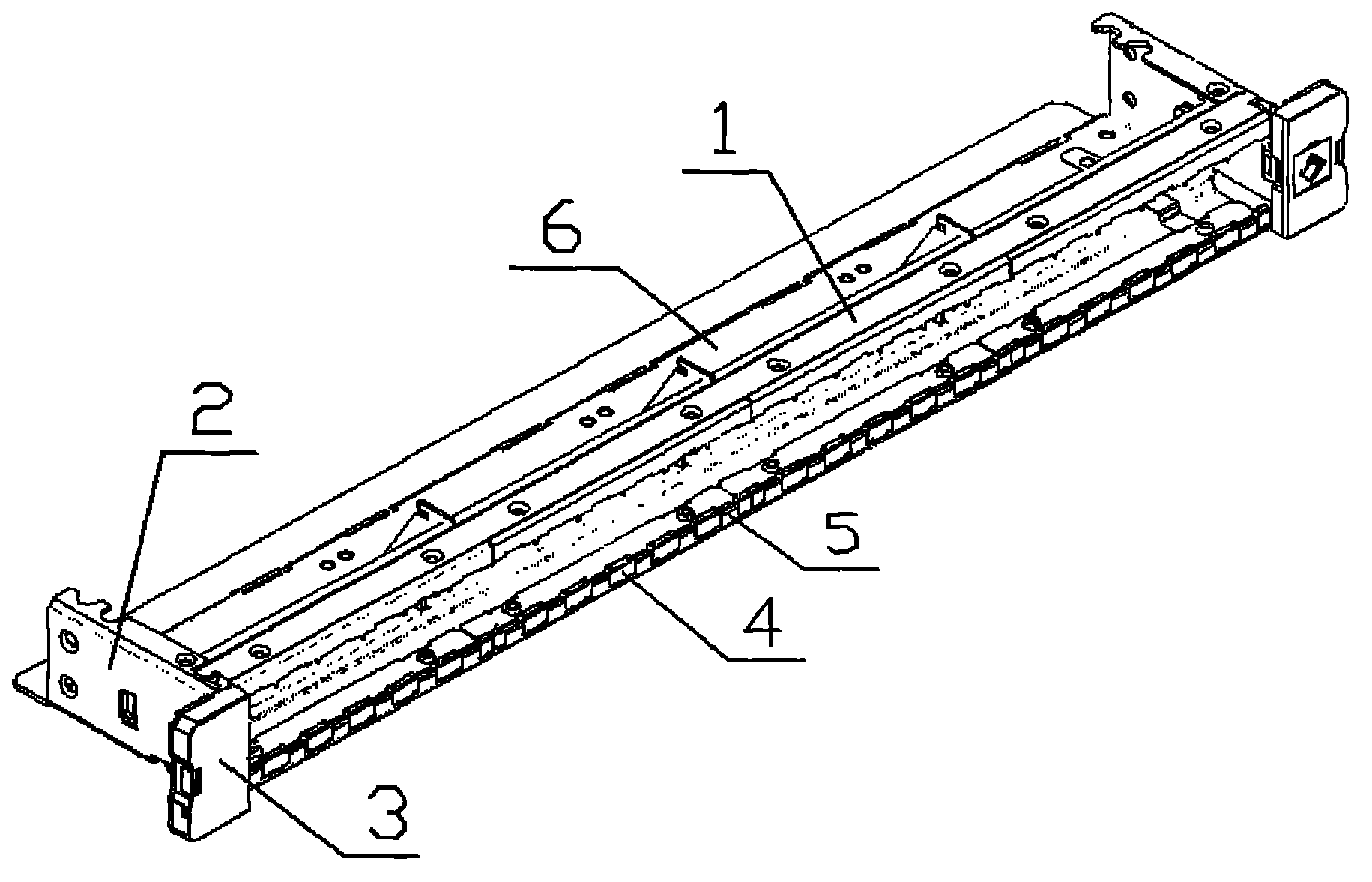 Universal distribution frame for optical and copper cables