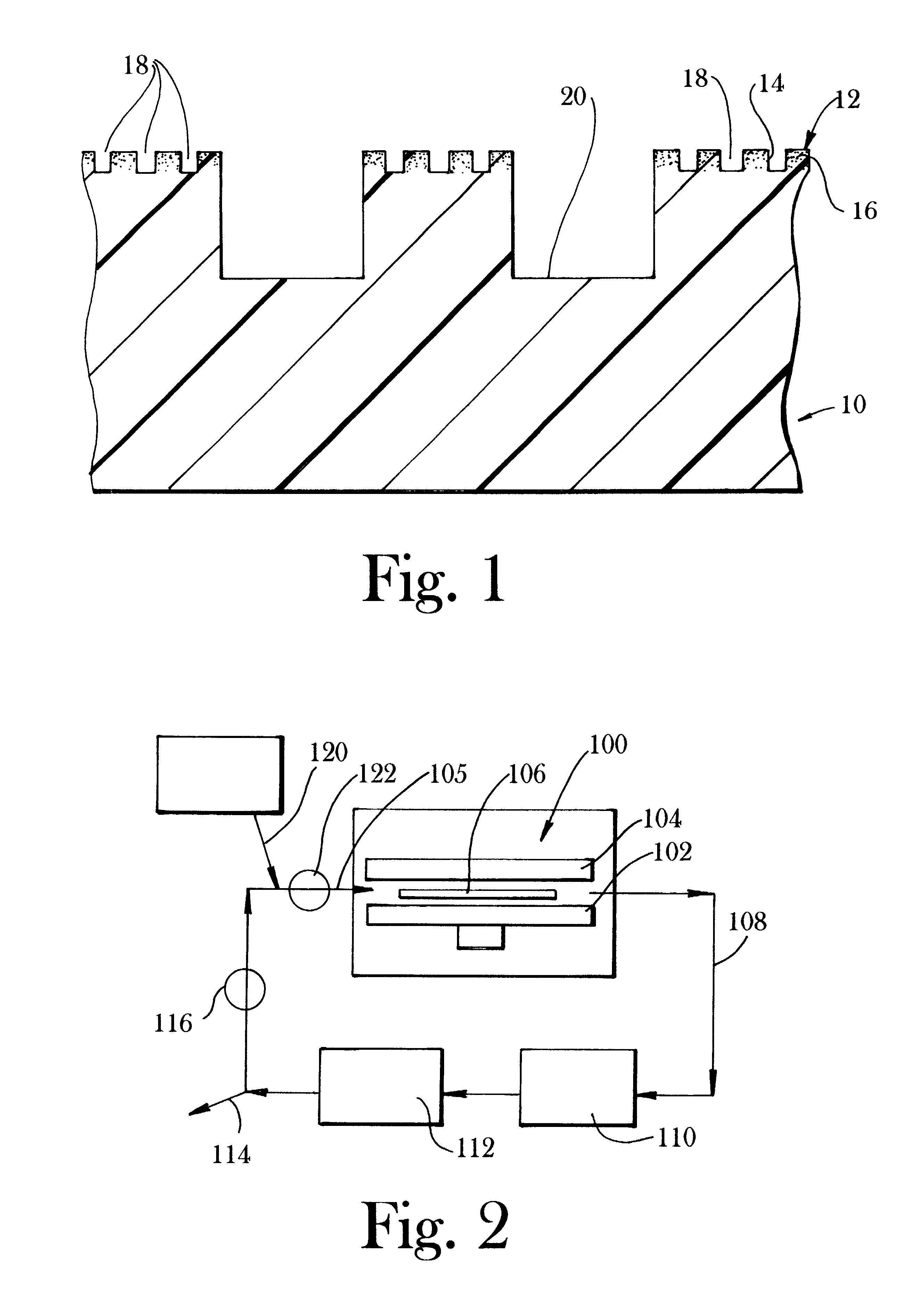 Method relating to a polishing system having a multi-phase polishing layer