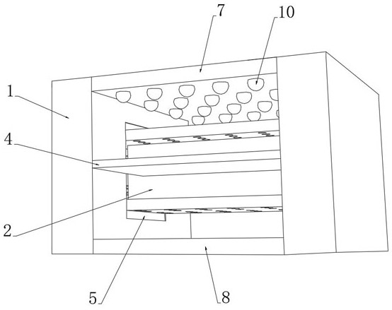 Composite thermal insulation steel reinforced concrete integrated building structure and construction technology