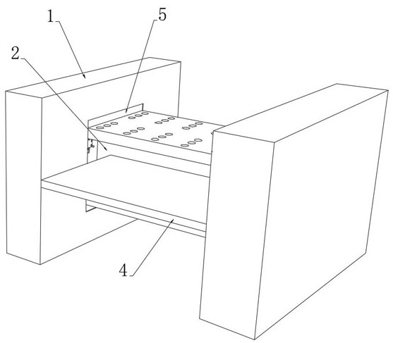 Composite thermal insulation steel reinforced concrete integrated building structure and construction technology