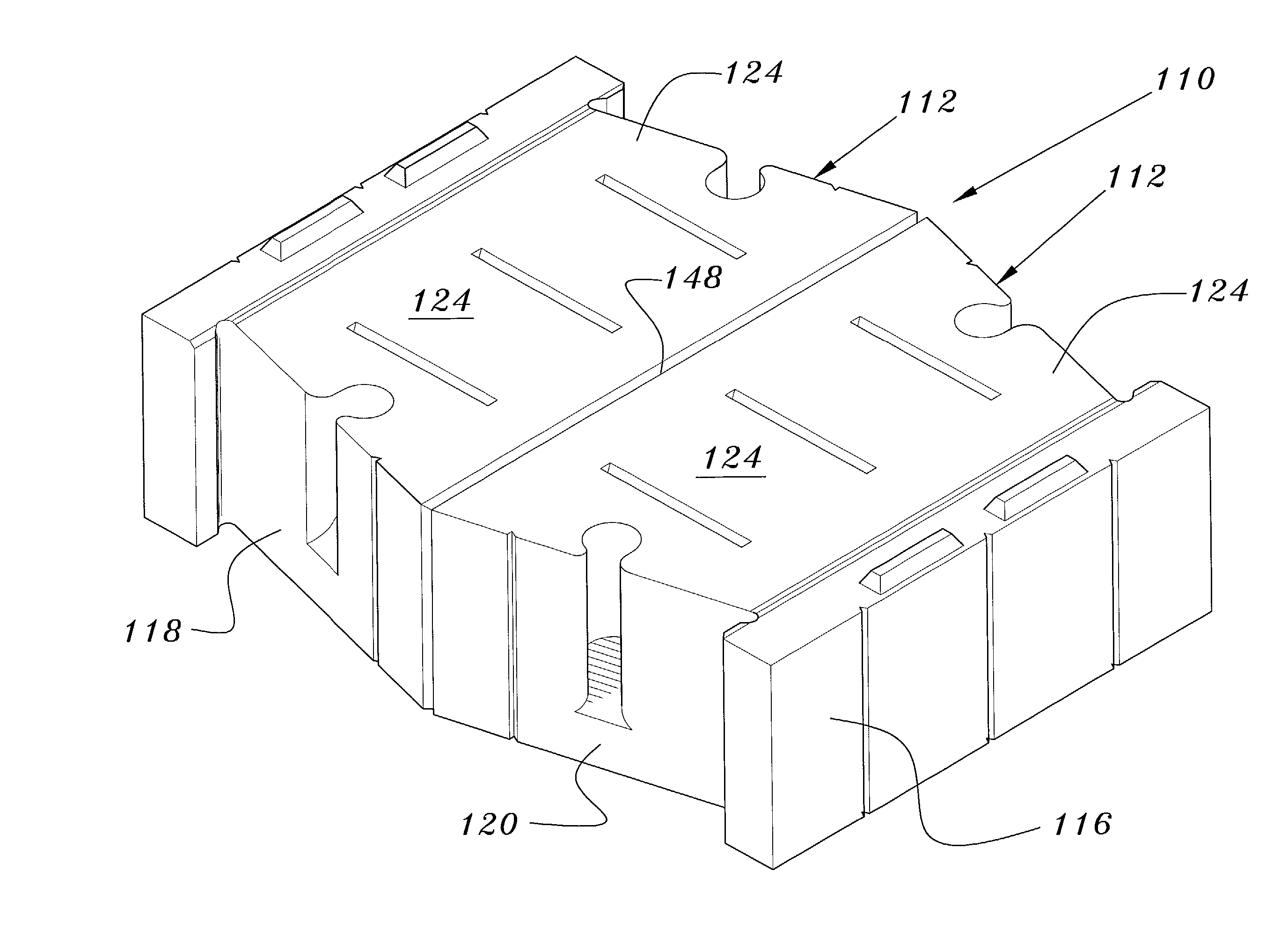 Retaining wall masonry block