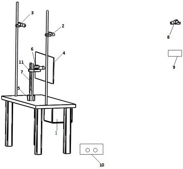 Device and method for controlling pose of television in multi-vision mode