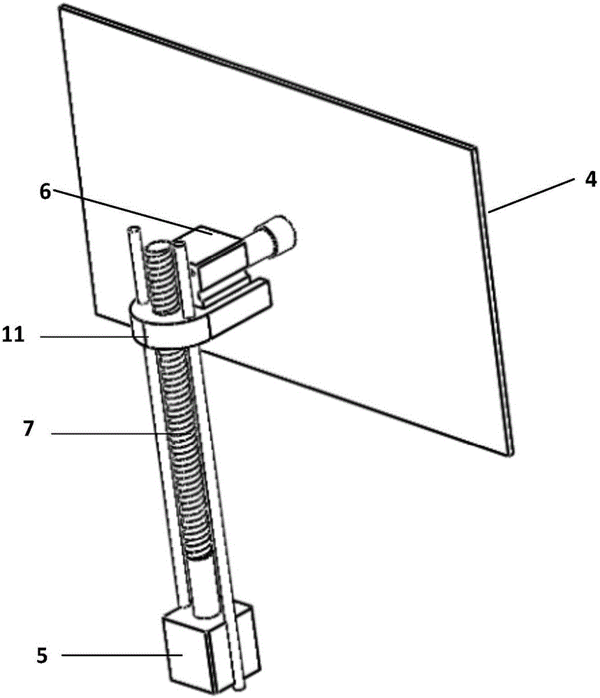 Device and method for controlling pose of television in multi-vision mode