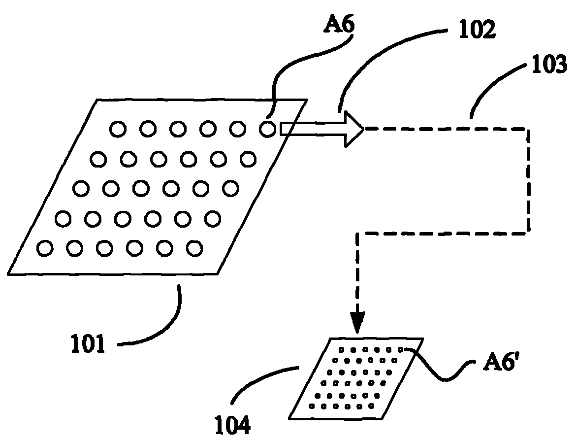 Stackable LED optical fiber display device