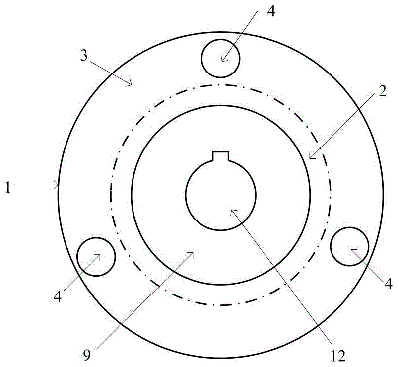 Wave power transmission device and its control method based on variable stiffness harmonic gear