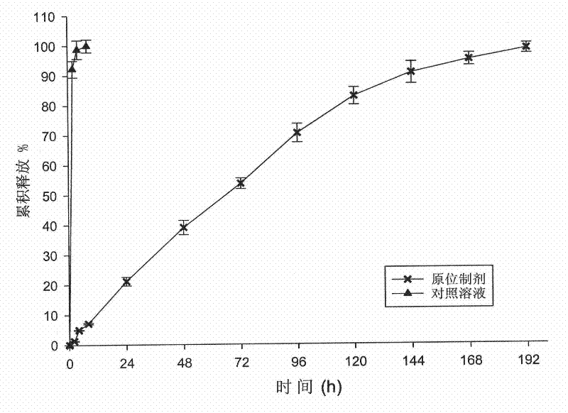 Biodegradable in-situ solidification sustained-release injector