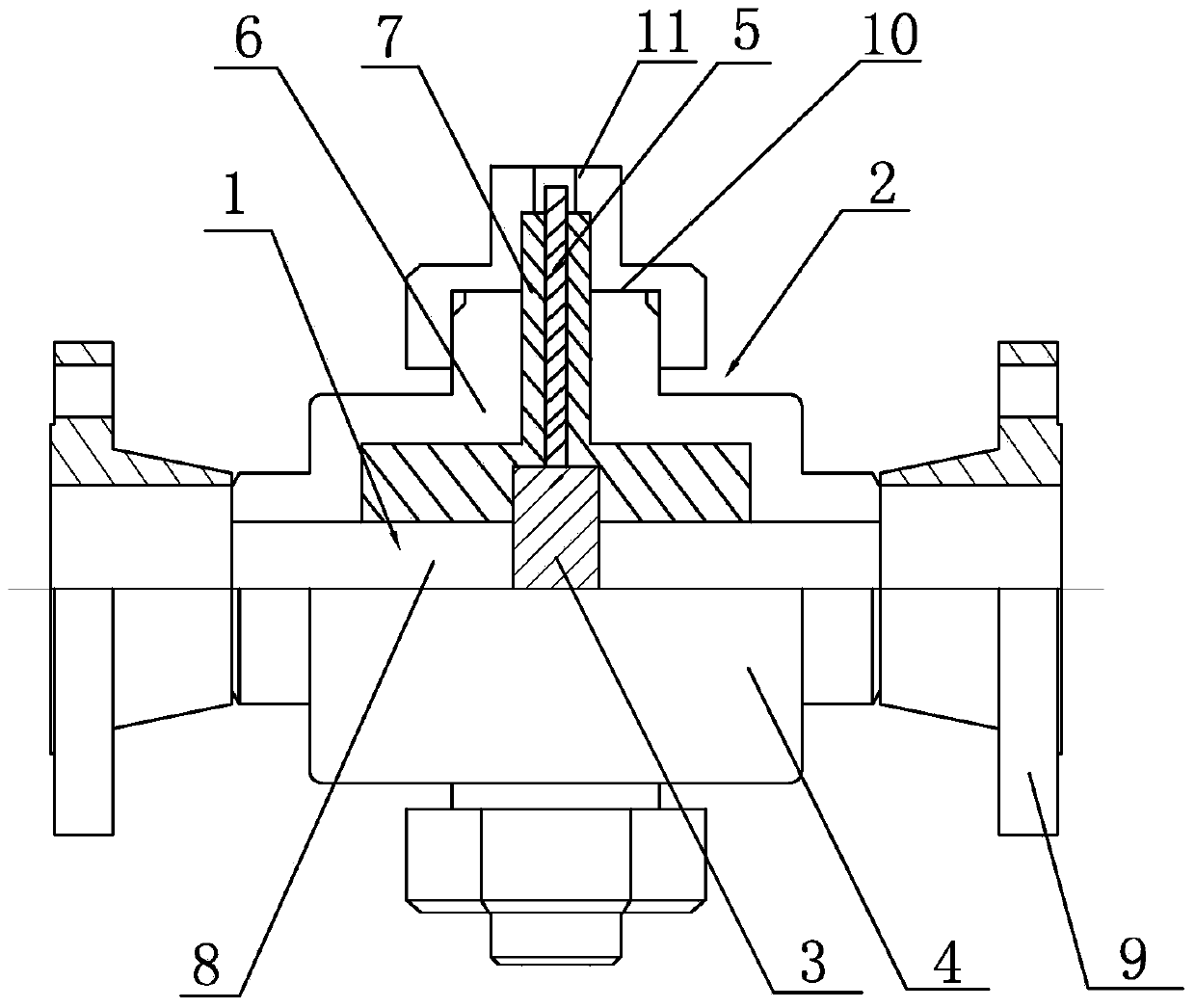 Microwave fluid medium detector