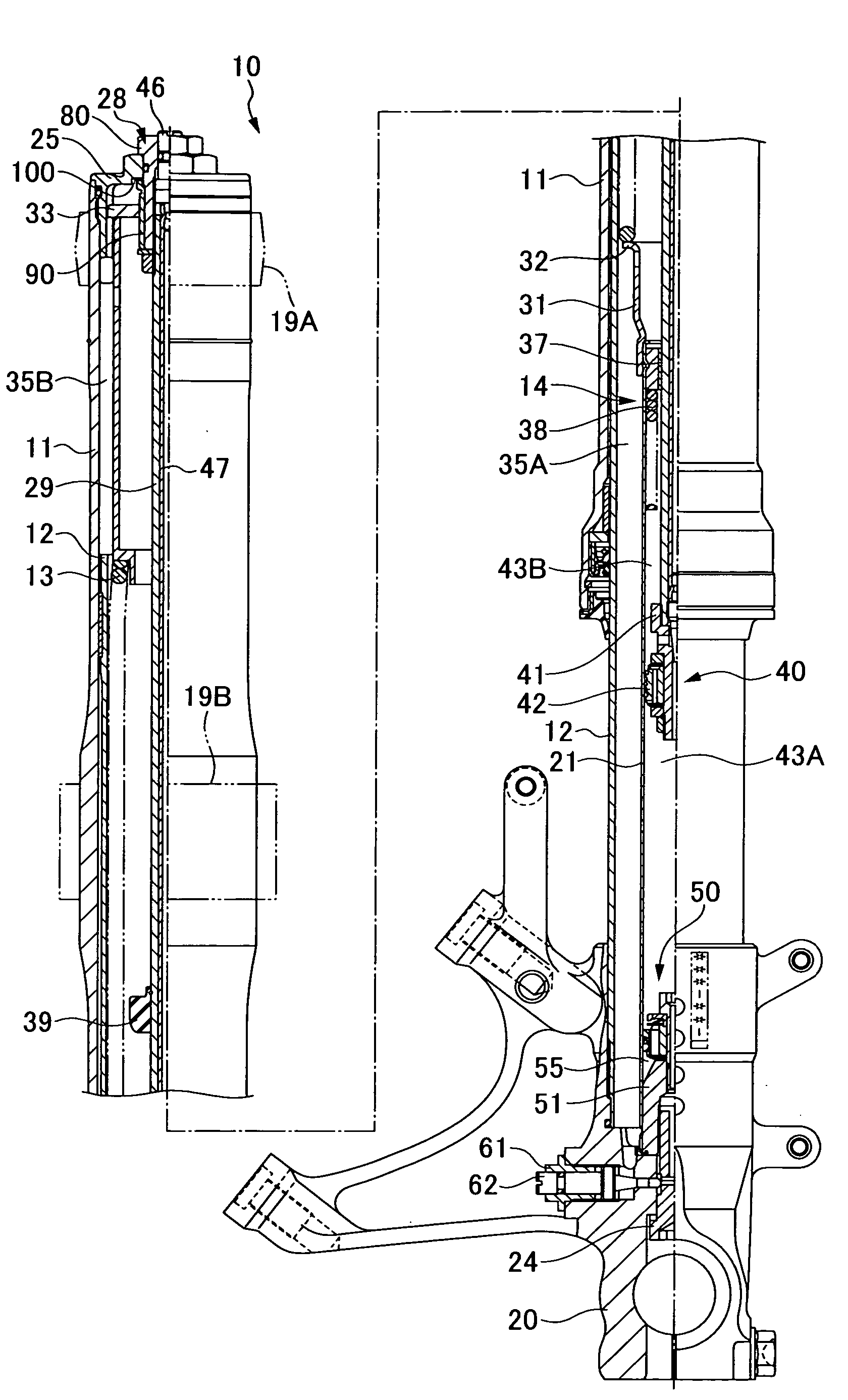 Front fork