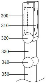 Steel belt surface dust removal device for slitting machine production line