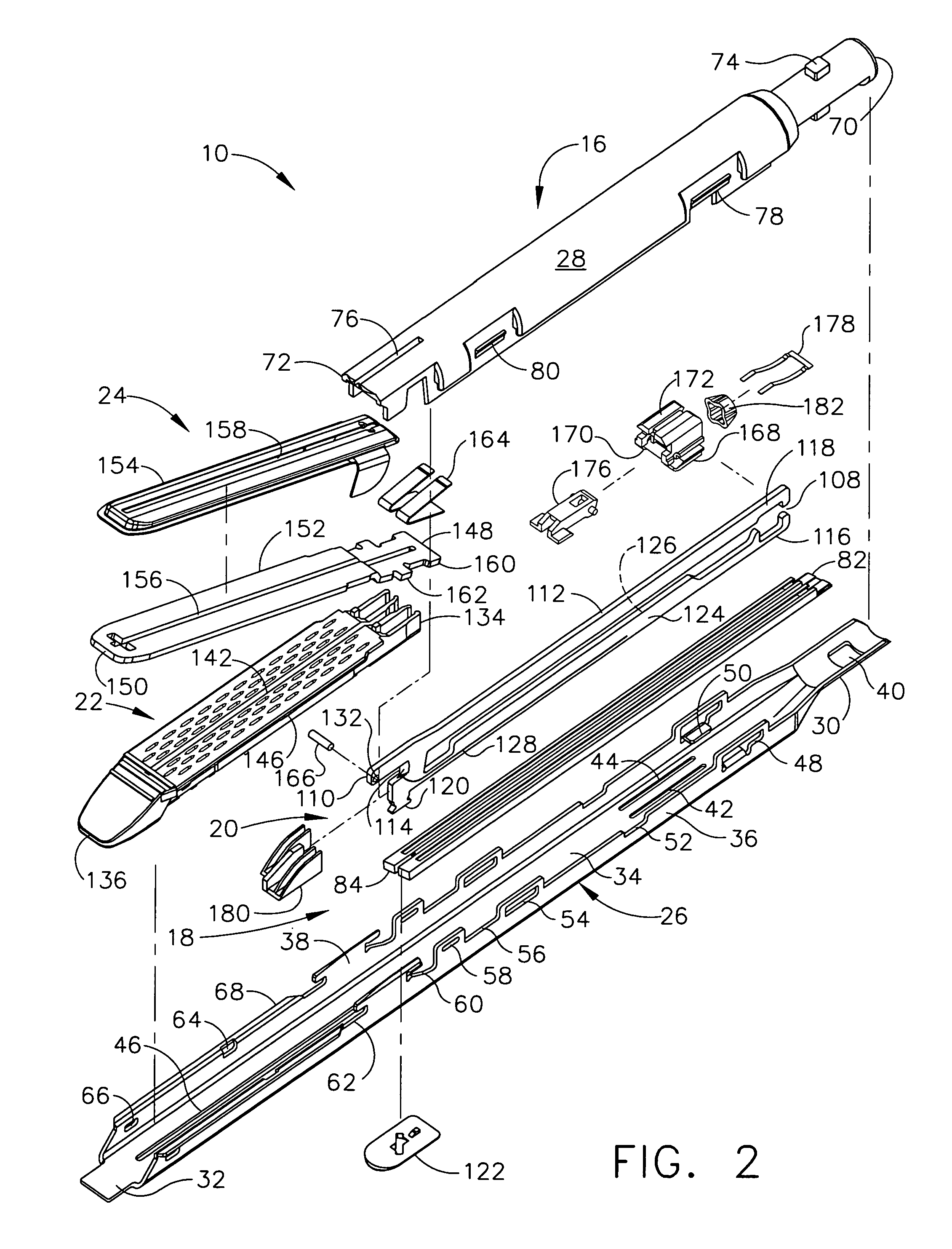 Disposable loading unit and surgical instruments including same