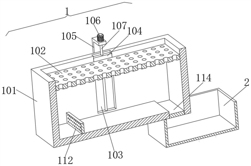 Mariculture tail water purification device