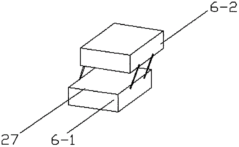 Head pillow type suspended anesthesia device used in anesthesia department