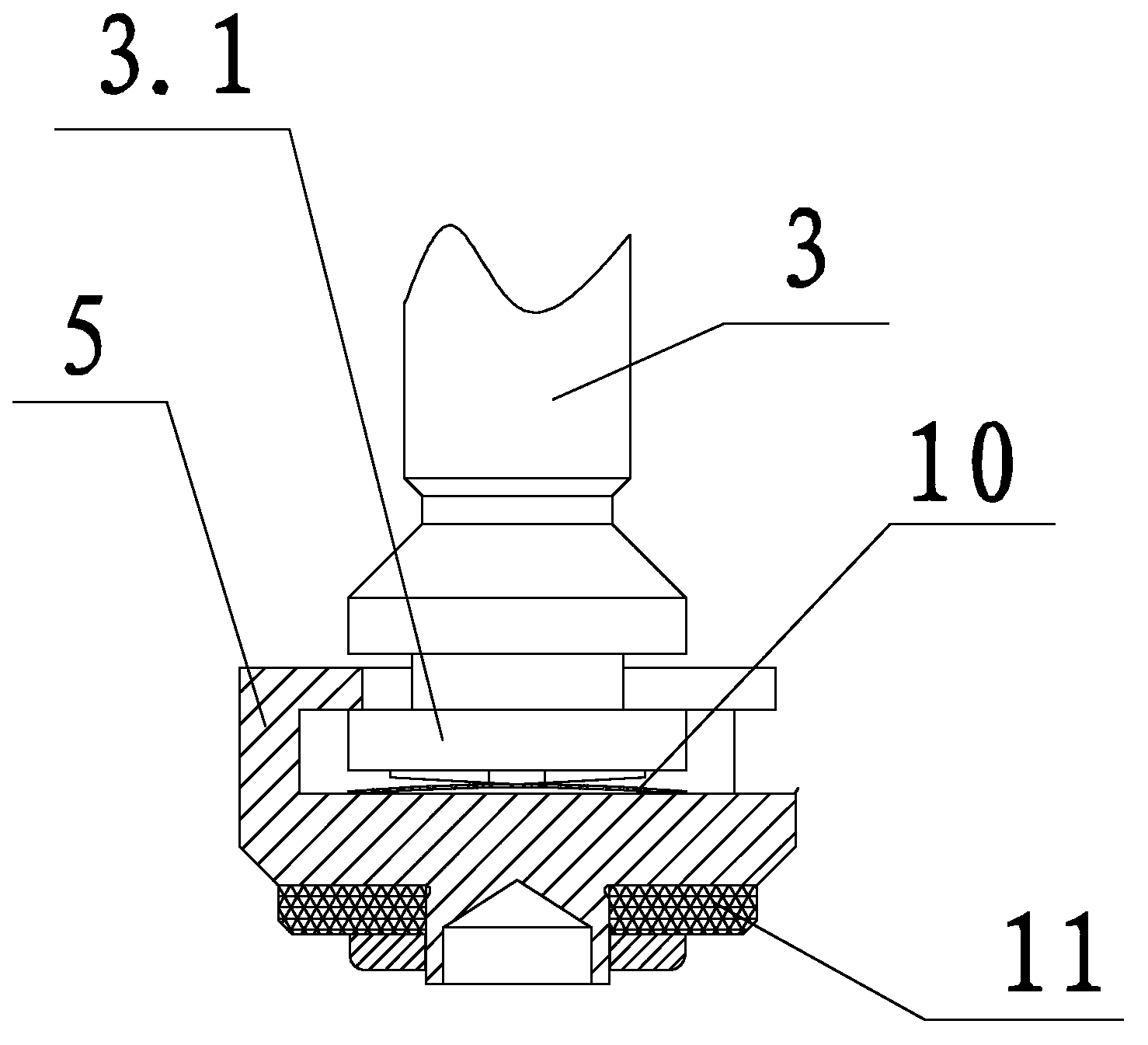 Steel forged refrigeration valve