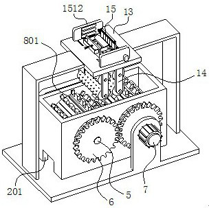 Crushing treatment machine for recycling and reusing rubber tires