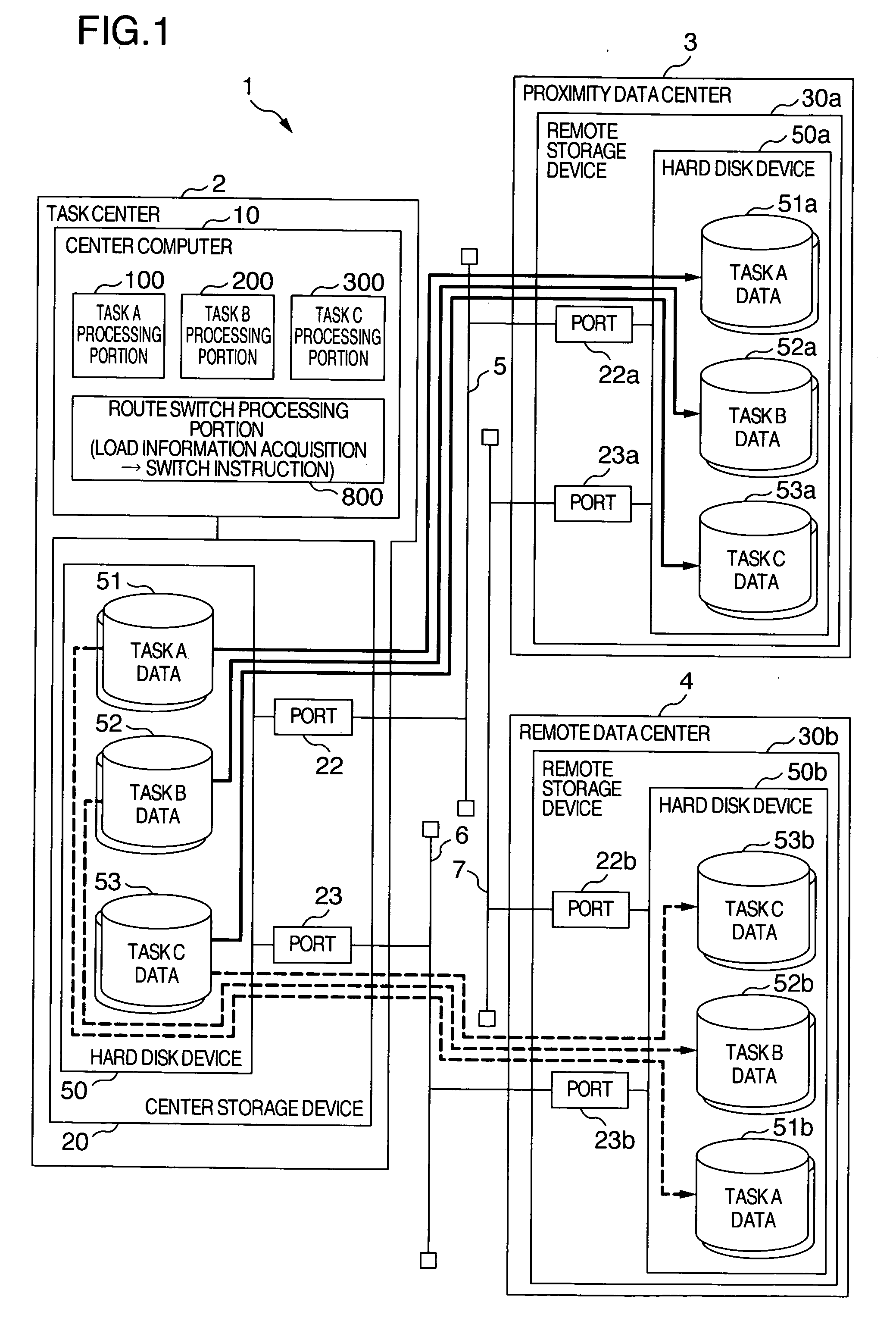 Remote copy storage device system and a remote copy method