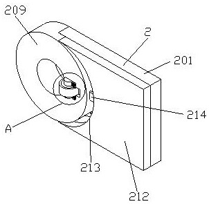 Catheter fixing device for gastrointestinal tumor surgery