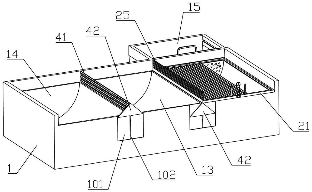 Ecological fish fry breeding device