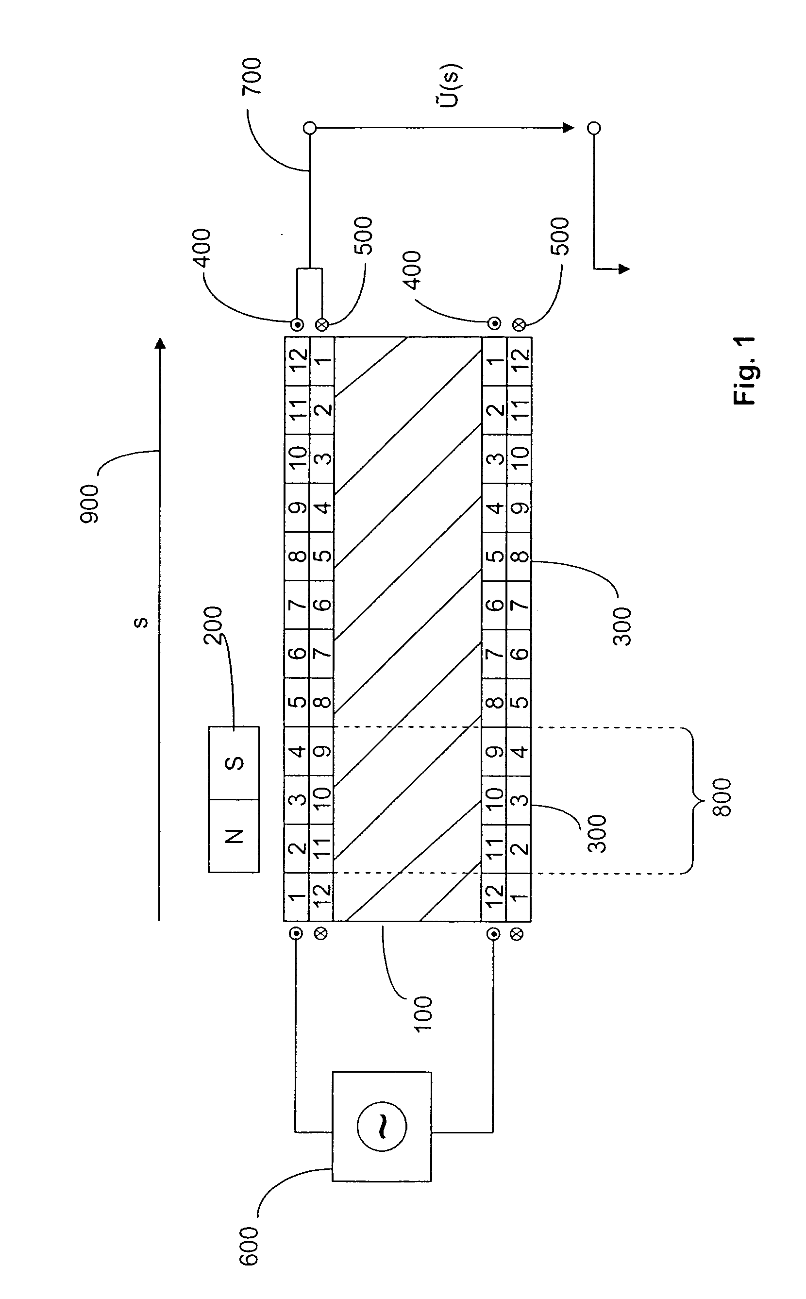 Magnetic path monitor