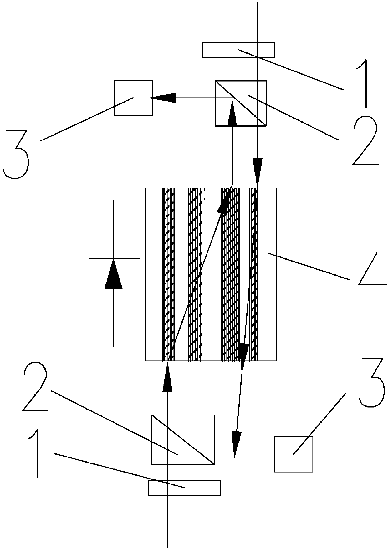 Soliton all-optical diode based on waveguide array and realization method thereof