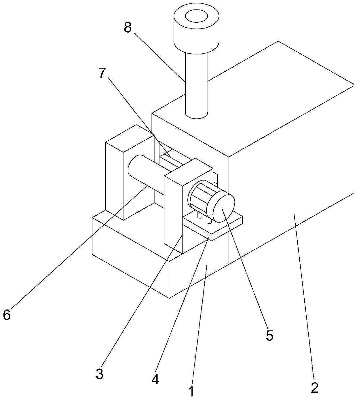 Printing and dyeing machine capable of filtering printing and dyeing sewage