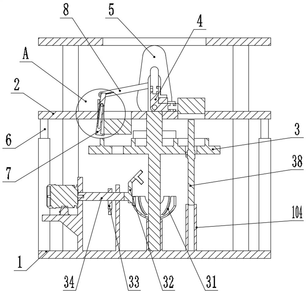 Automatic automobile battery reloading device based on Internet of Things and detection system of automatic automobile battery reloading device