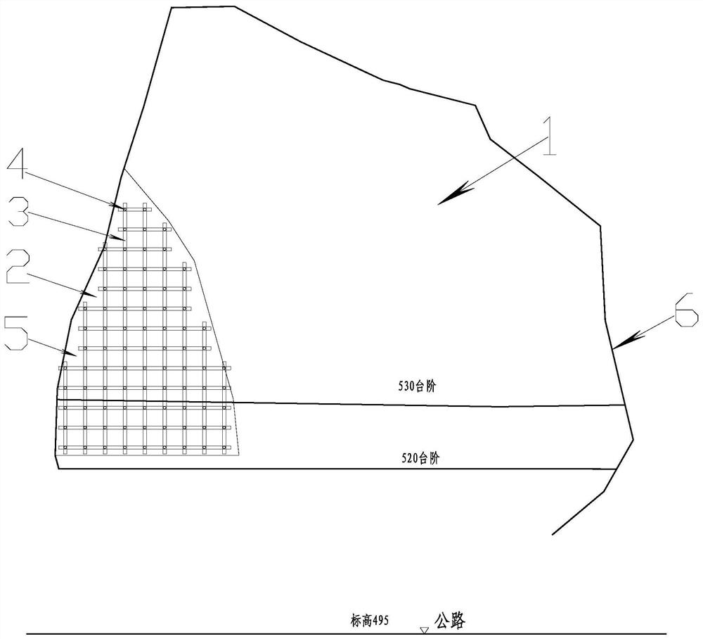 Construction process of mold-free concrete spraying beam