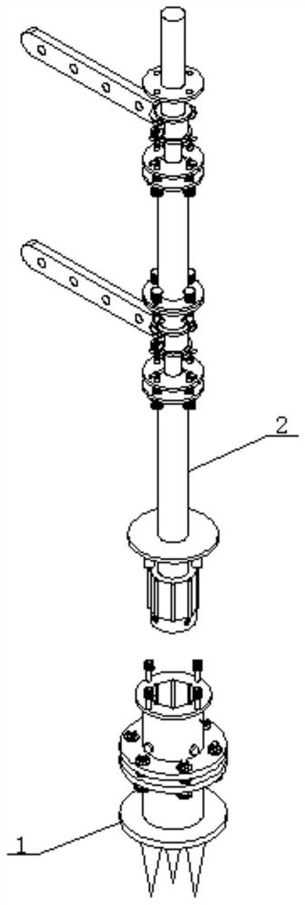 A positioning structure for installing a road traffic sign fixing frame