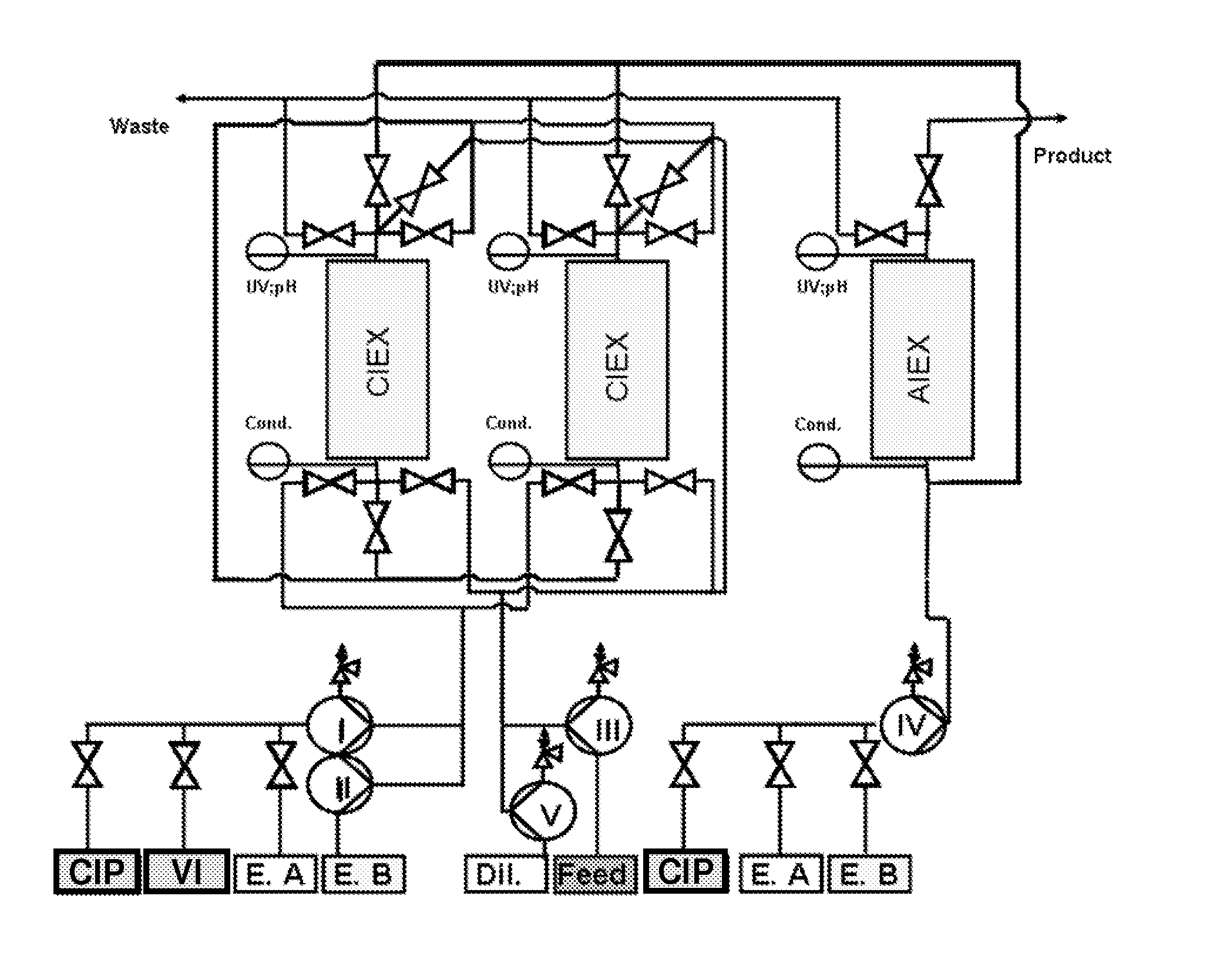 Method and apparatus for chromatographic purification