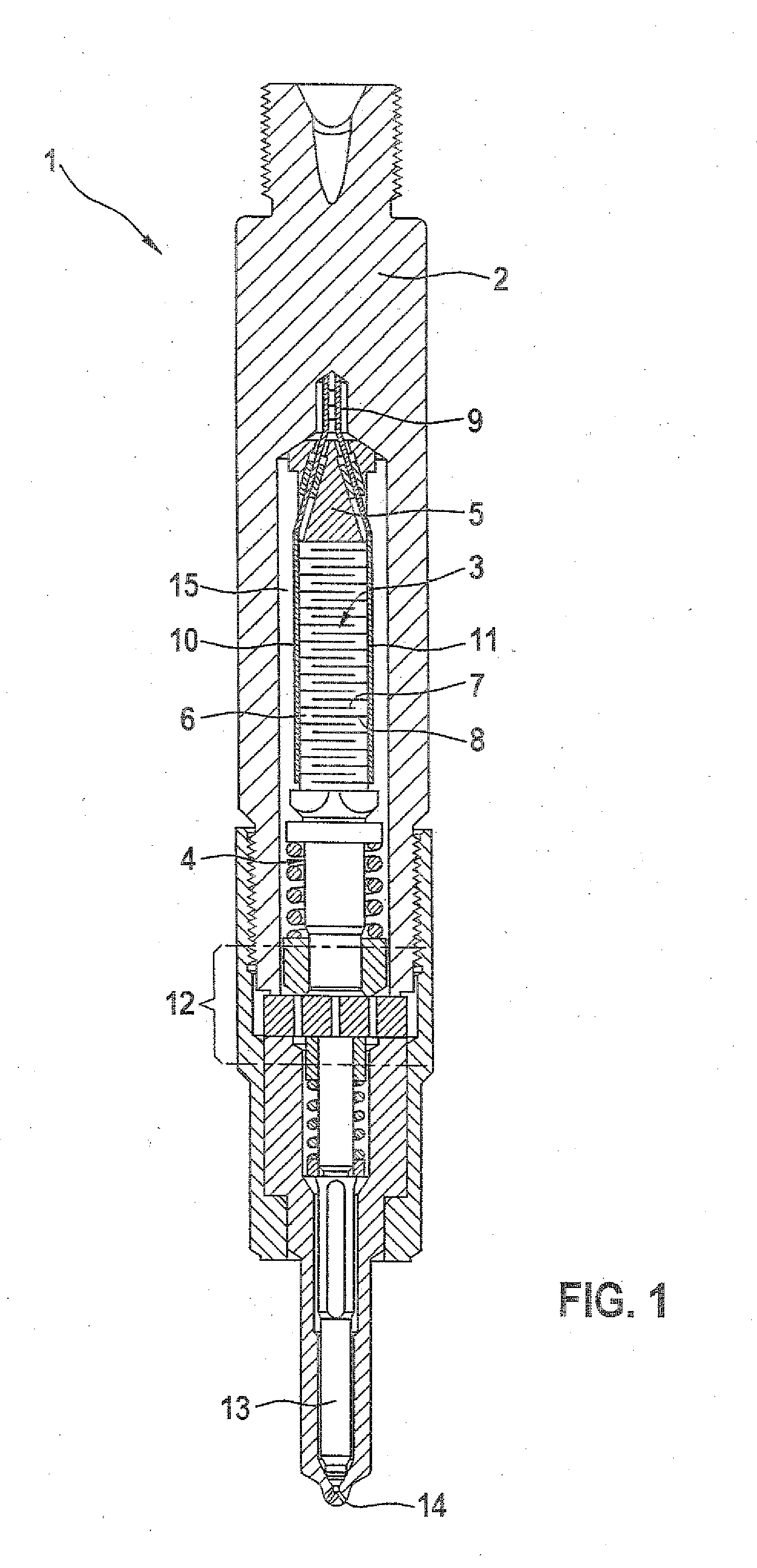 Actuator module with a sheathed piezoelectric actuator