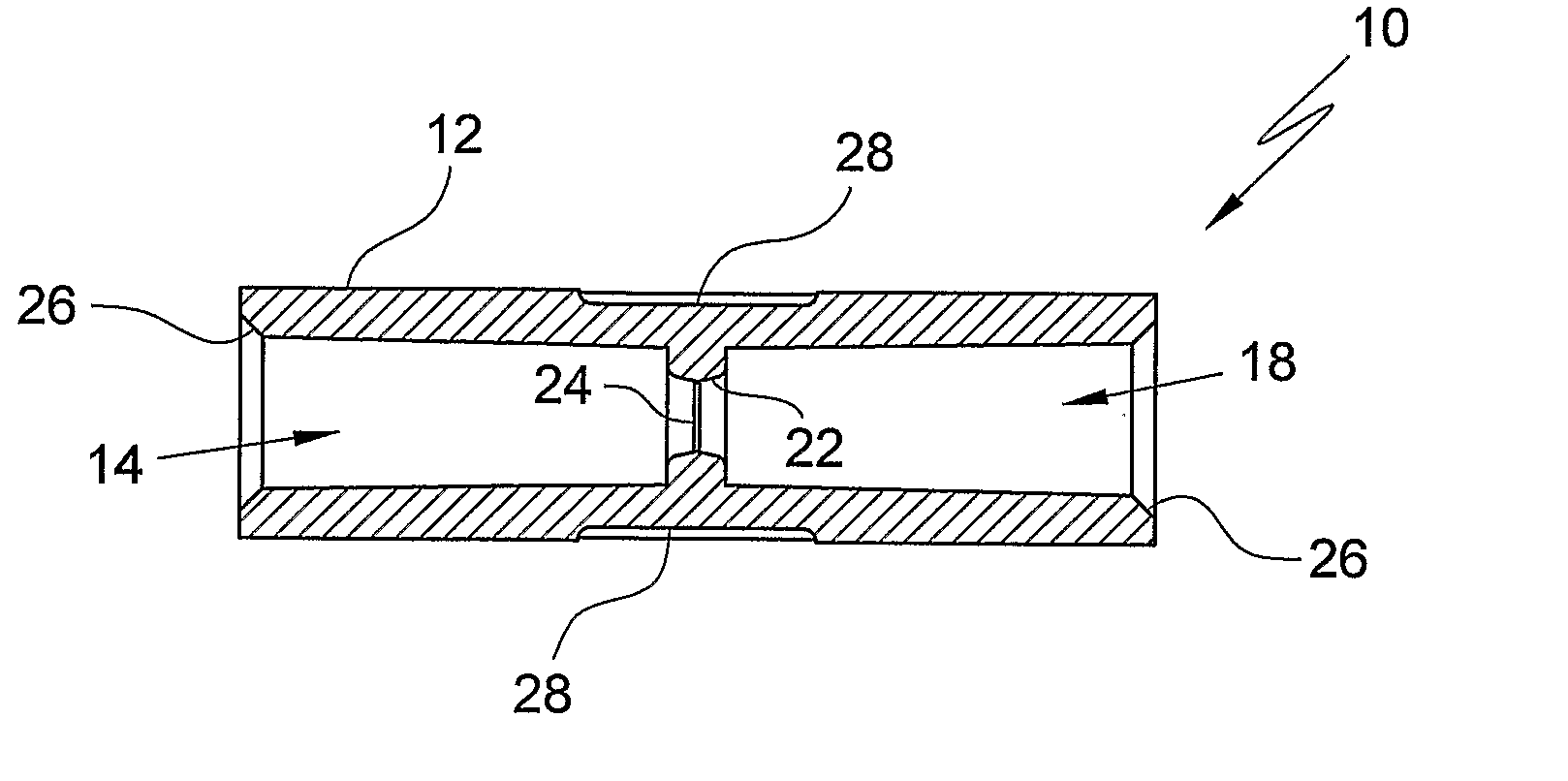 Controlled flow administration set