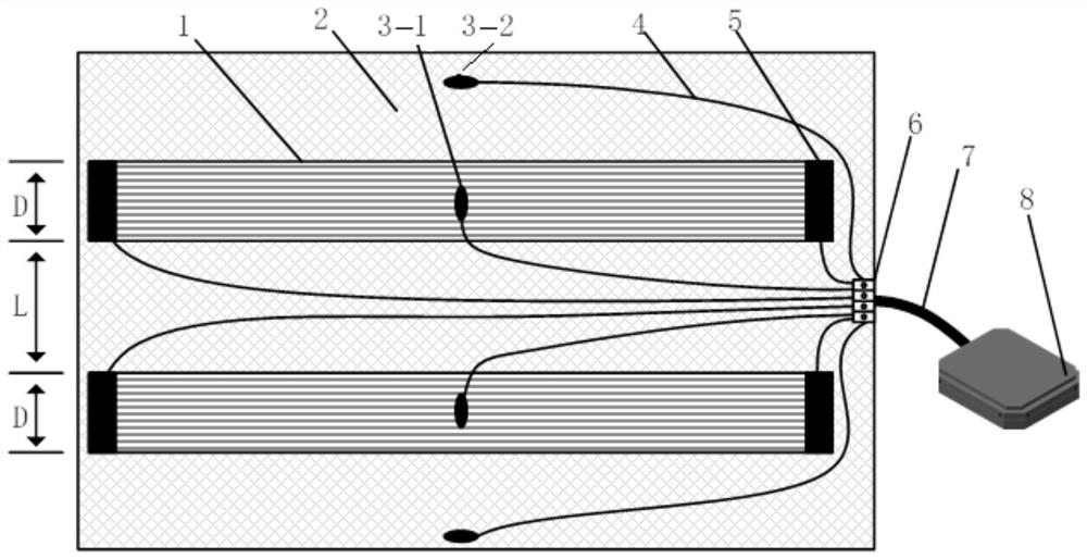 Target positioning device and method for following robot