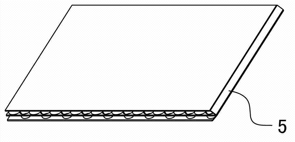 Novel cigarette carton-packaging box and production process thereof