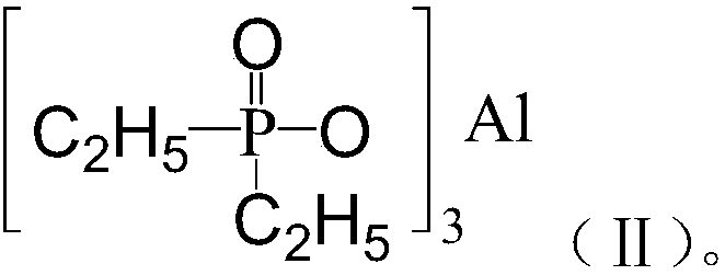 Halogen-free flame-retardant compounding system coordinated with organic aluminum phosphite and application of same to glass fiber reinforced engineering plastics