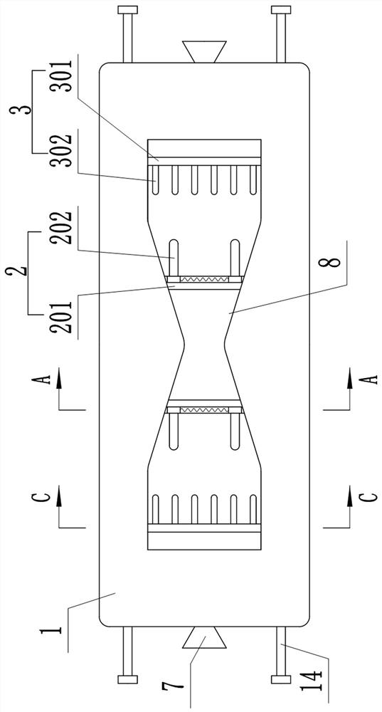 Cement recovery device for cement bag on construction site