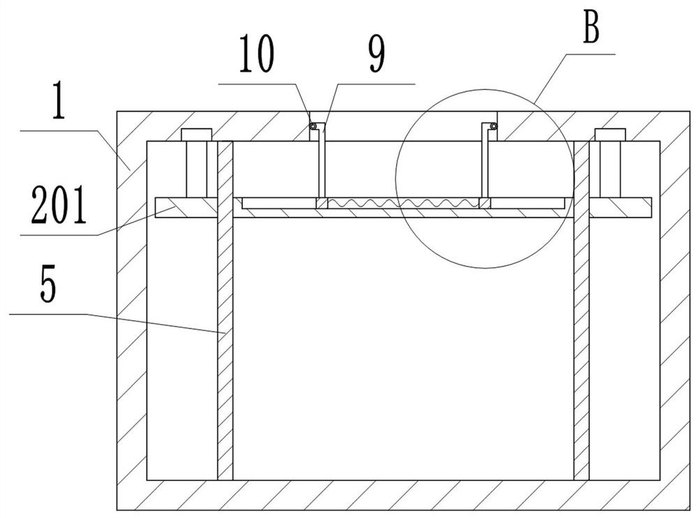 Cement recovery device for cement bag on construction site