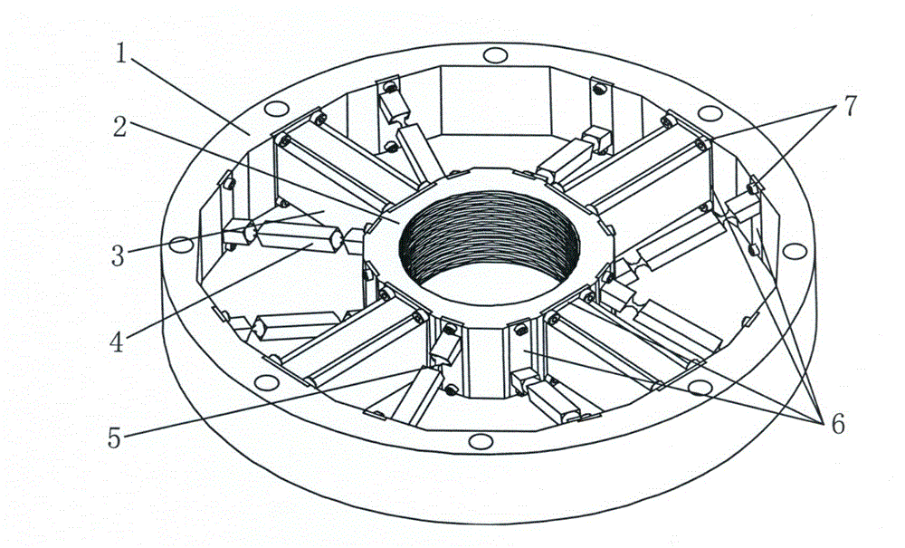 Fault-tolerant wide-range parallel six-axis force sensor