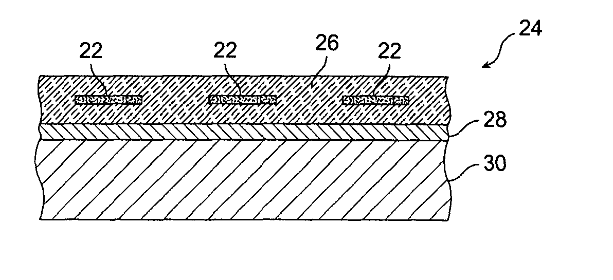 Flake for covert security applications