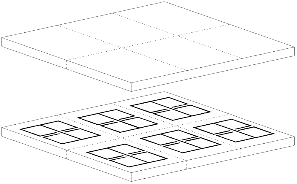 Artificial electromagnetic material with characteristics of broadband high refractive index and low dispersion