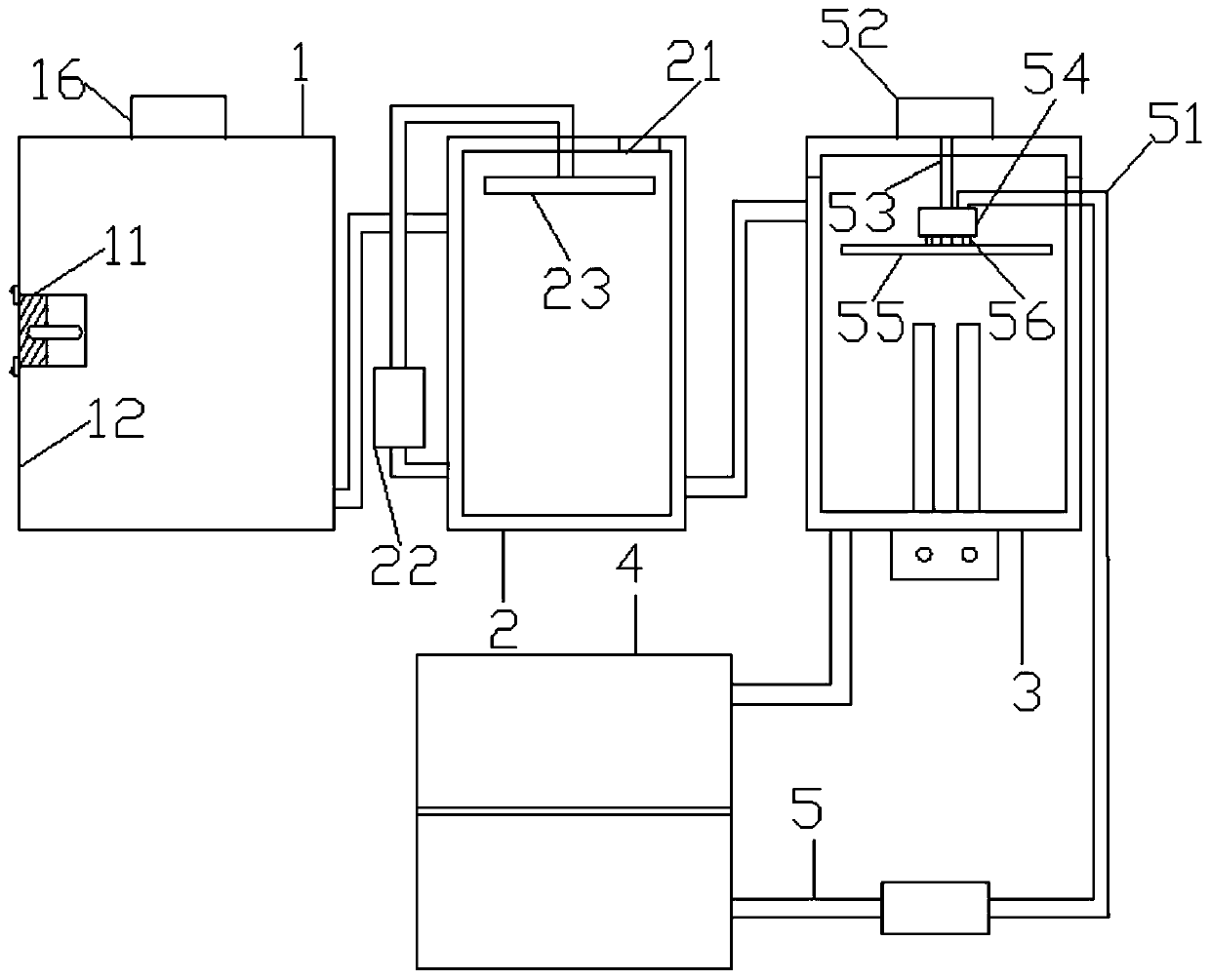 Multistage circulating-type sewage processing method