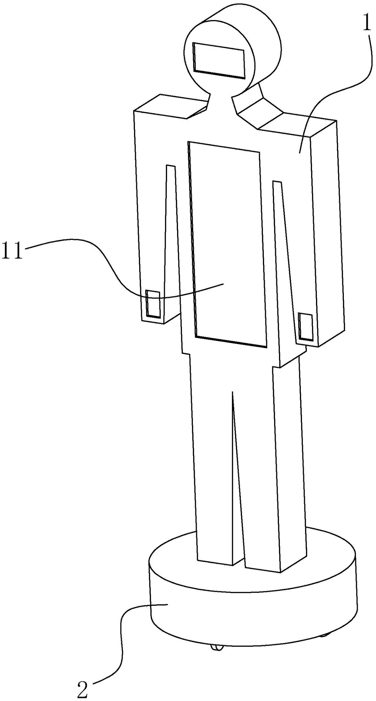 Method for medical training and examination by using simulated machine patient