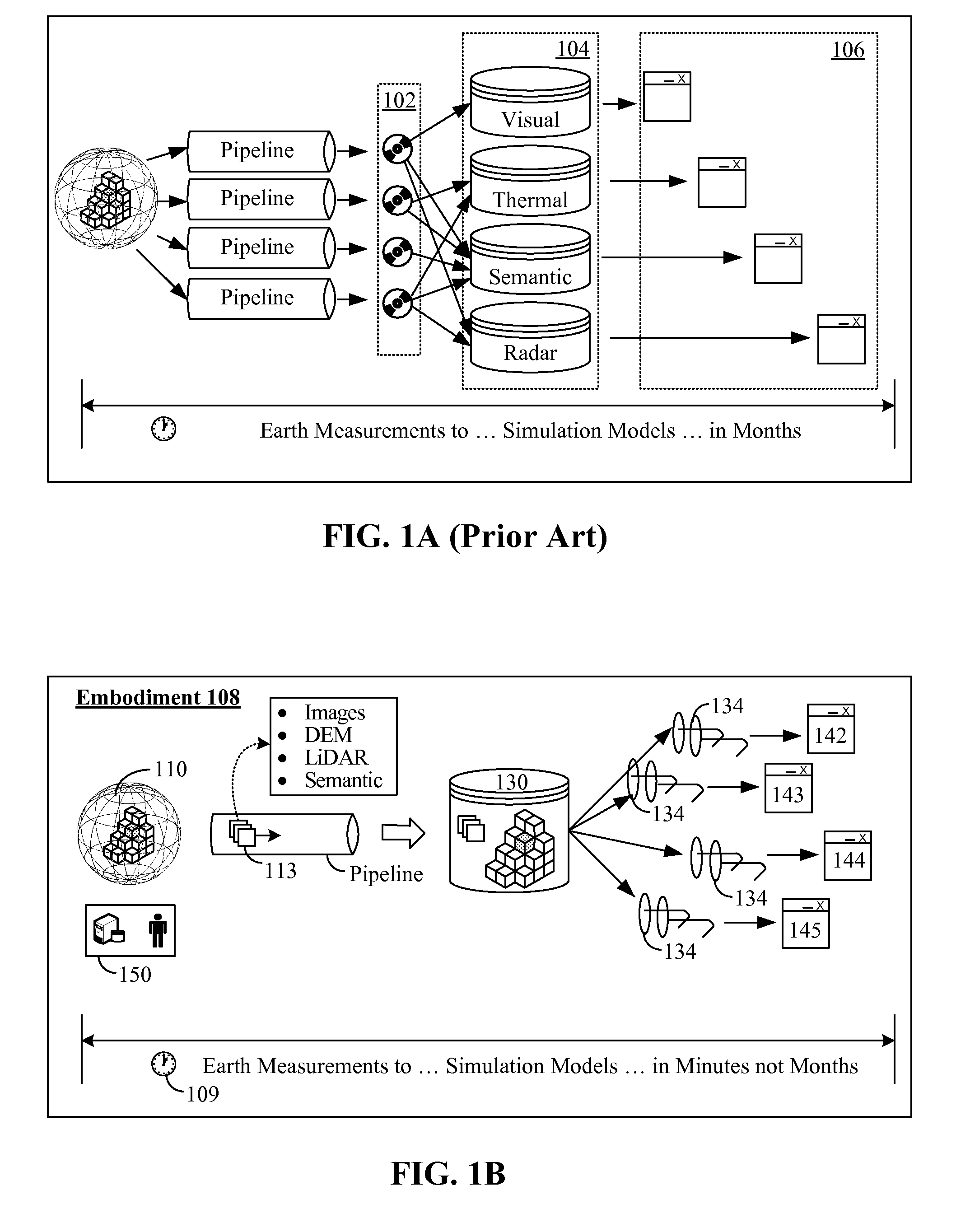 Supporting multiple different applications having different data needs using a voxel database