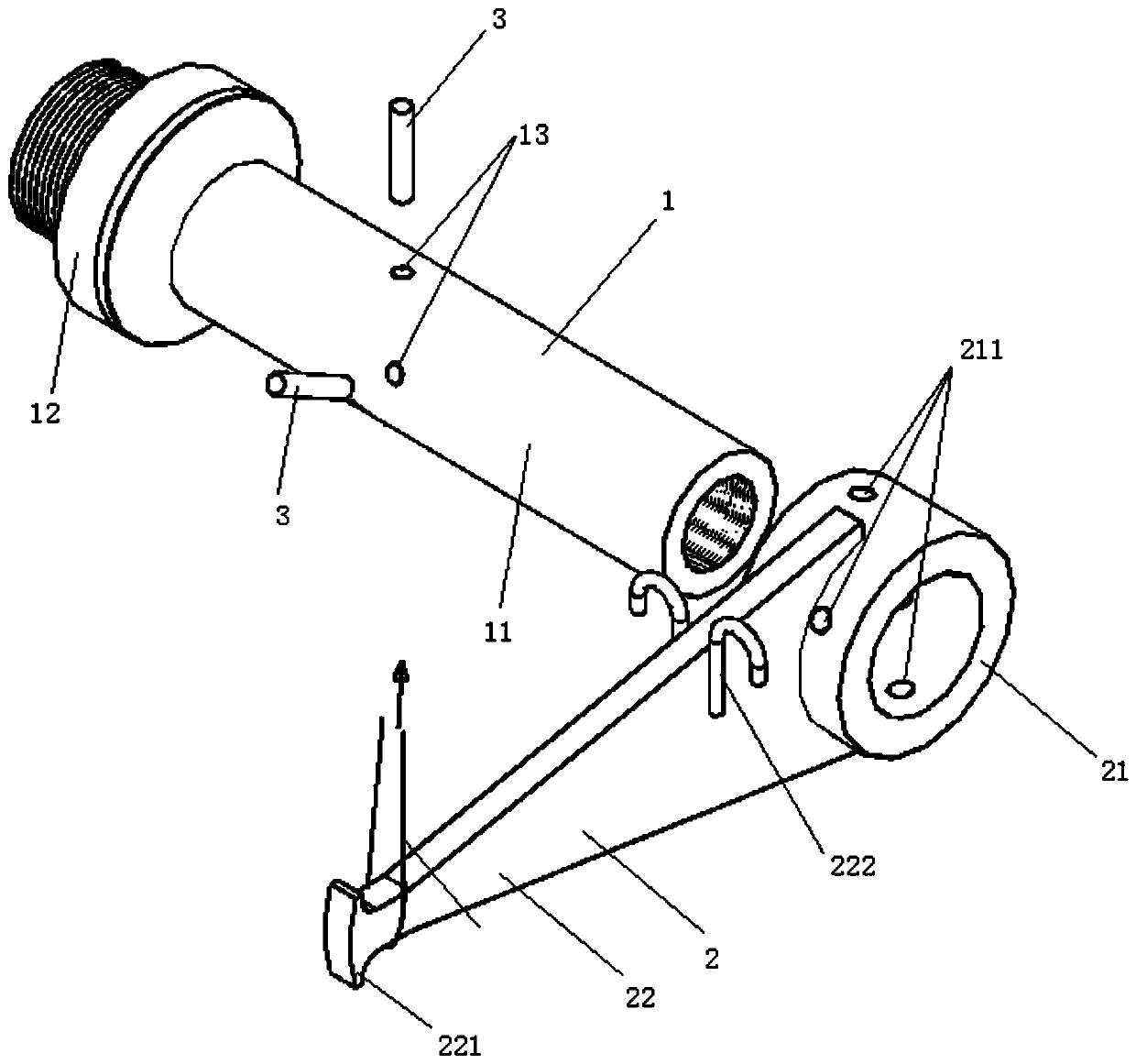 Extrusion needle seat loading and unloading system