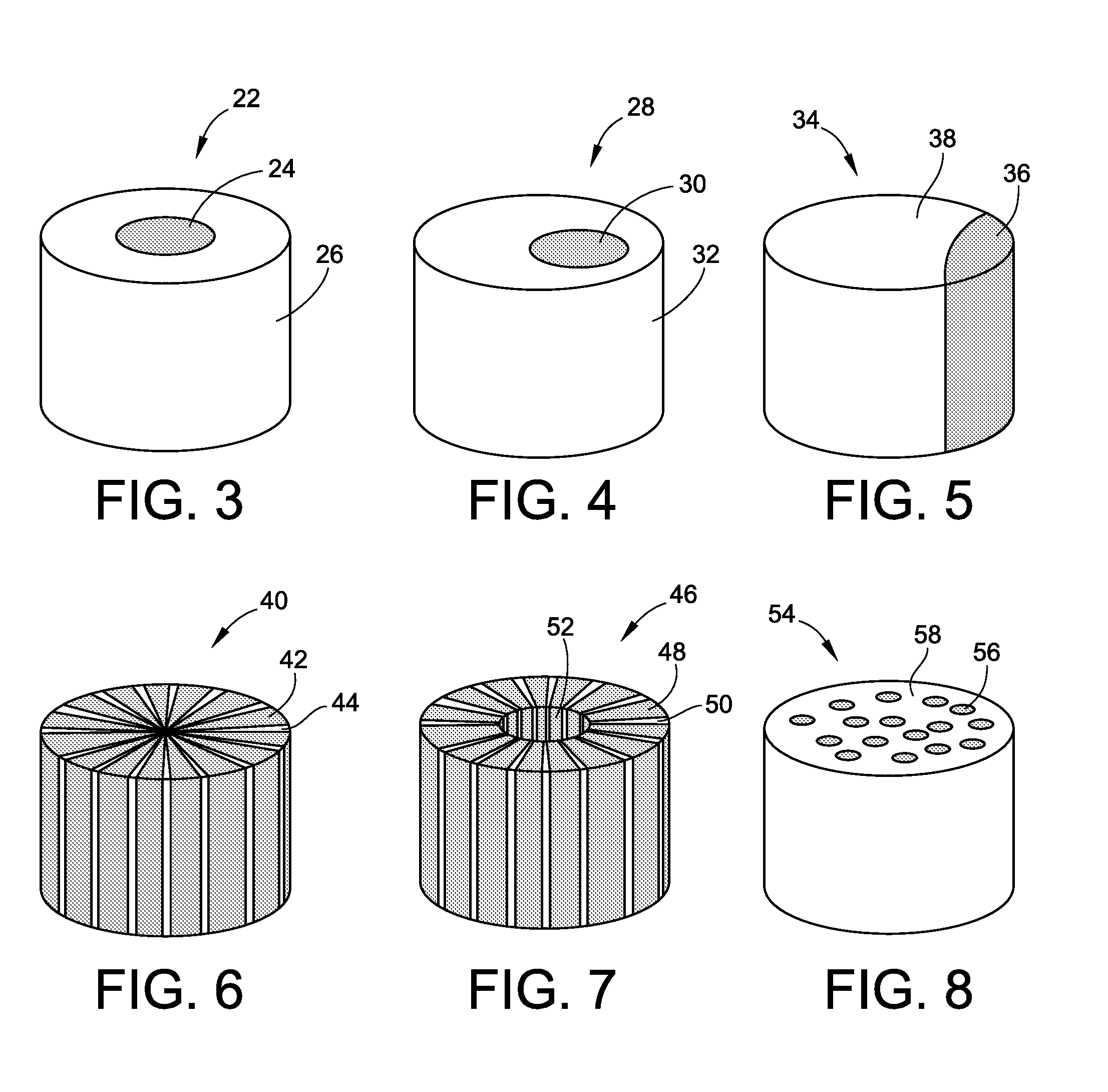 Compressed nanofiber composite media