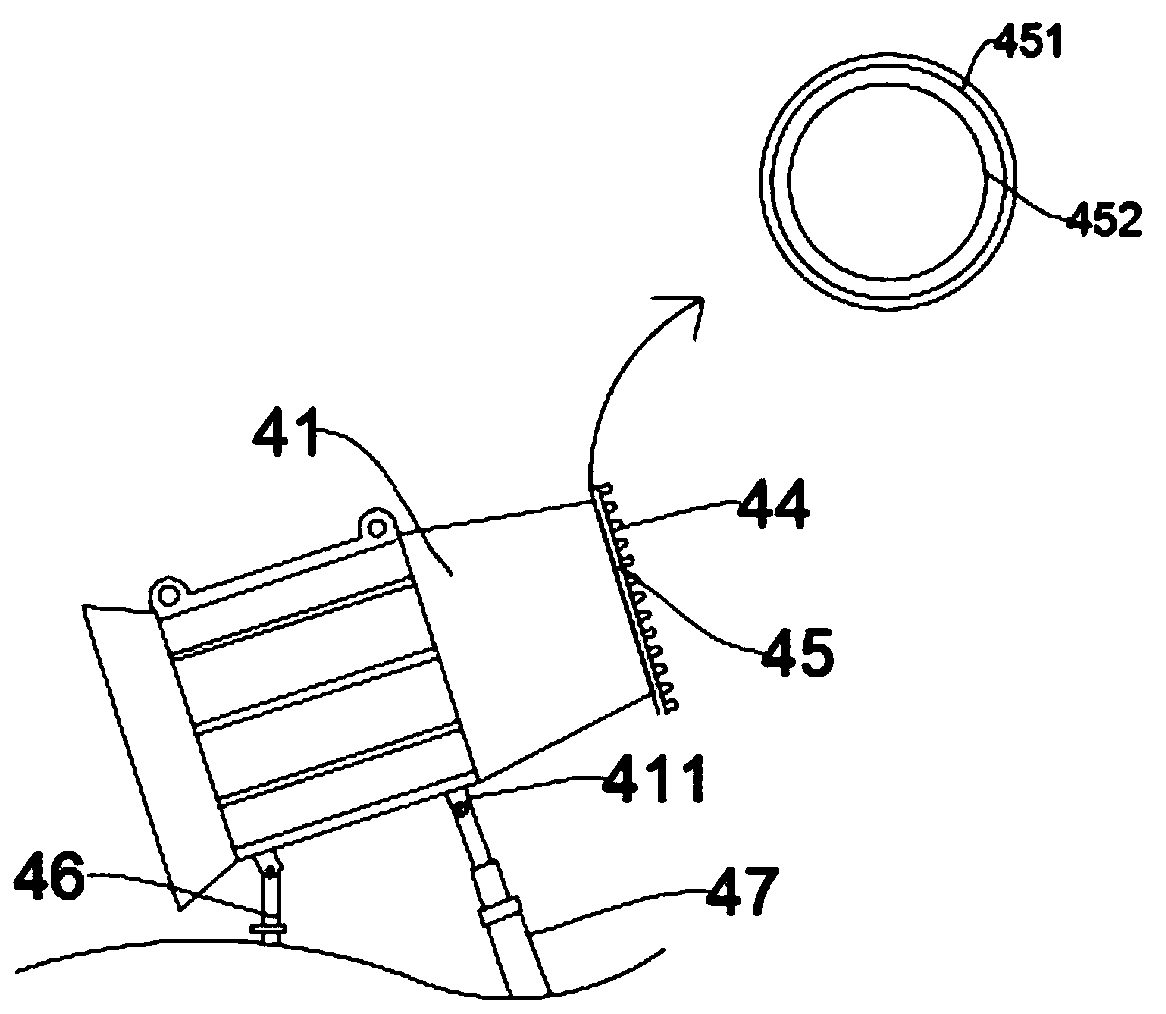 Movable dust removal device suitable for various construction sites