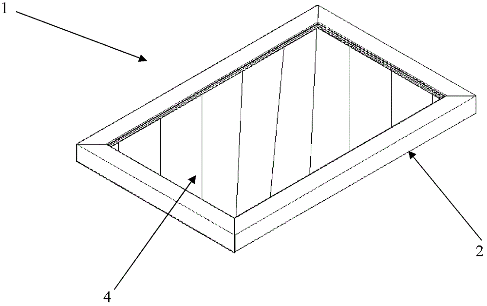 Induction sealing method for solar component