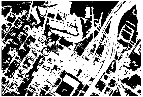 Seam line optimization method based on long-span region extraction