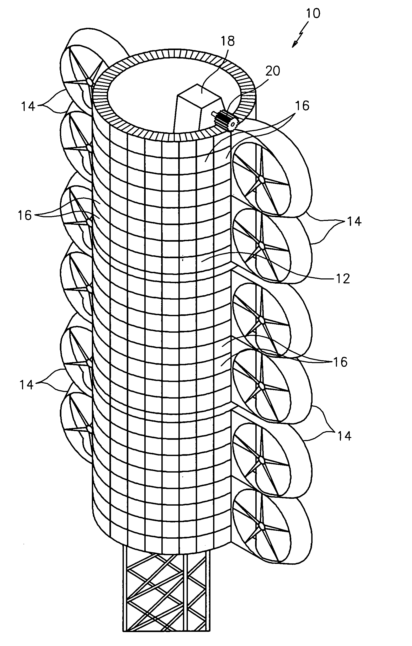 Wind turbine accelerator panels and method of making same