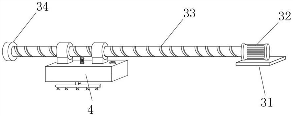 Uniformly-spraying paint spraying device for hardware machining