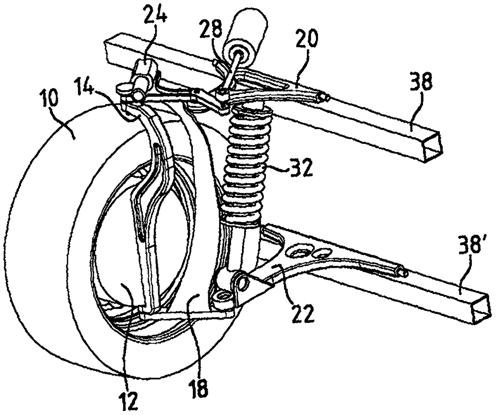 wheel suspension