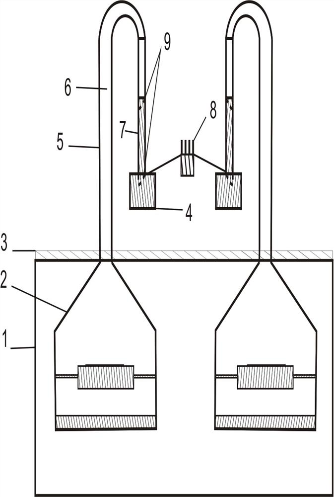 Adjustable liquid metal antenna array based on magnetic control voltage transformation technology